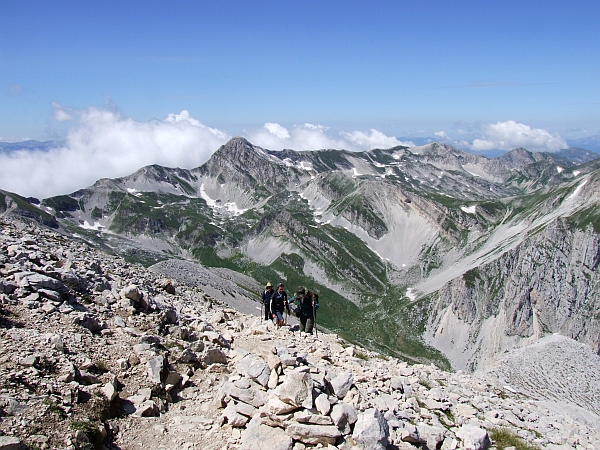 Gran Sasso d''Italia - salita al Corno Grande, 2912 mt.